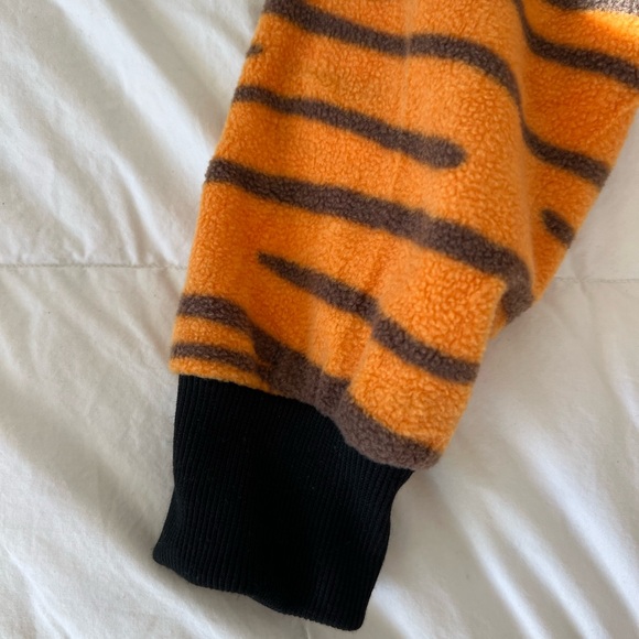 Tiger Striped Kids One Piece Costume with Hood - Picture 5 of 8